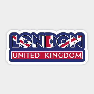 London United Kingdom Sticker